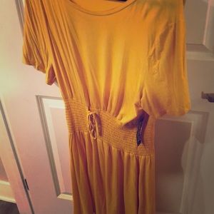 Yellow dress